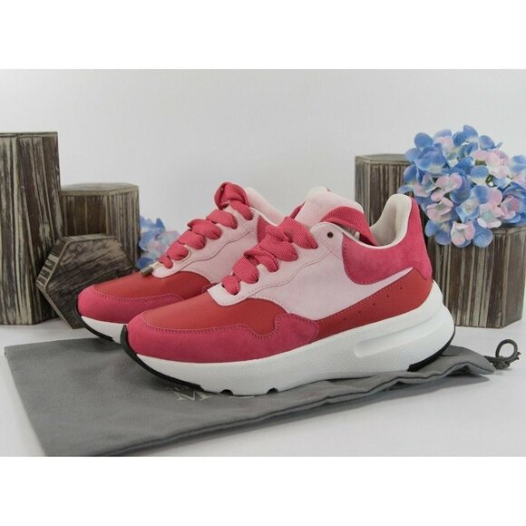 Alexander McQueen Oversized Sole Joey Sneakers - Picture 1 of 9